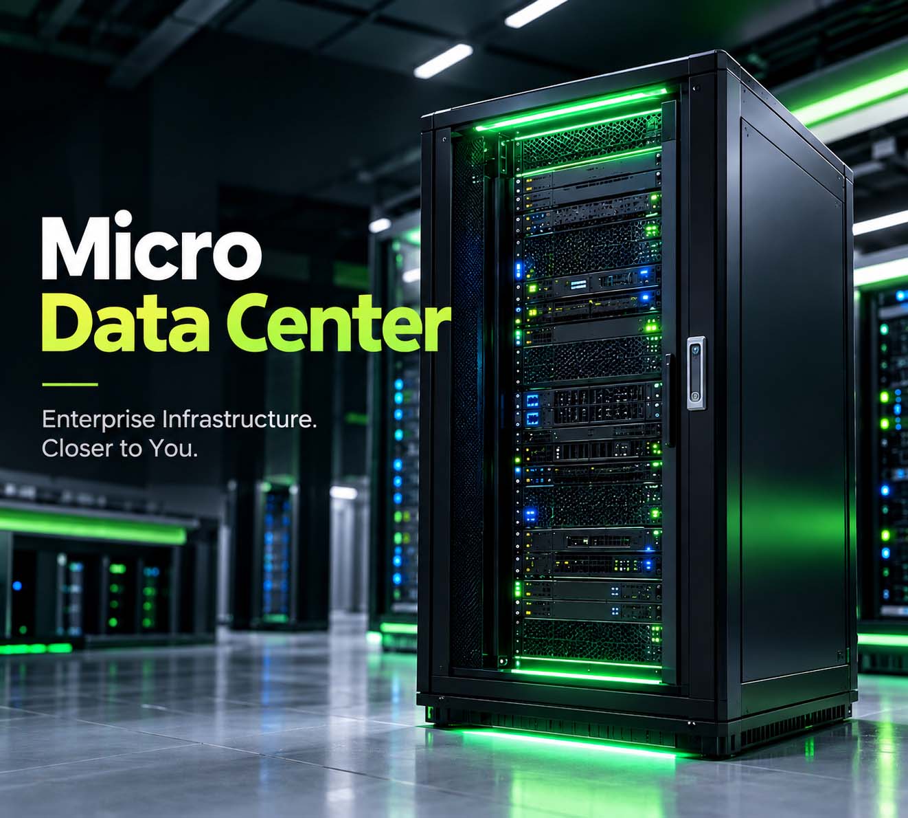 Micro data center infrastructure in India